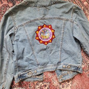 Vintage embroidered Jean jacket